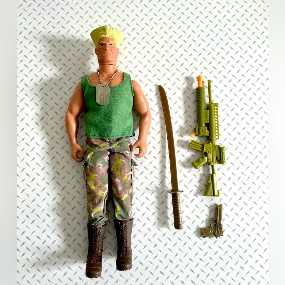 GI JOE Street Fighter - Colonel Guile Action Figure